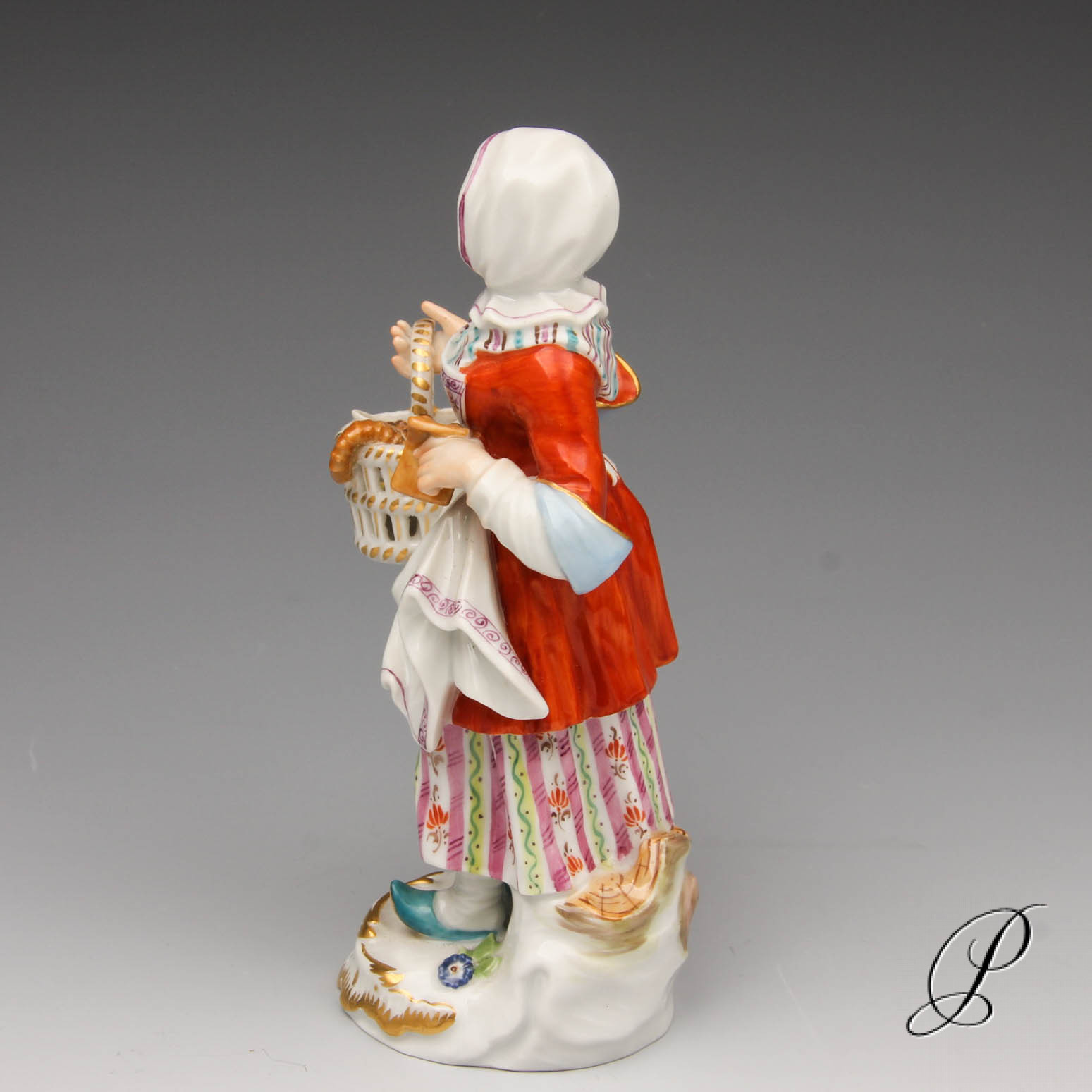 Meissen Figur Pariser Ausrufer Cris De Paris Geb ckverk uferin Meissen Figur Pariser Ausrufer Cris De Paris Geb ckverk uferin