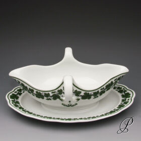 Sauciere Meissen im Dekor Weinlaub
