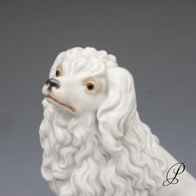seltene Figur Meissen 1.Wahl Pudel