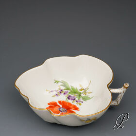 Konfektschale Meissen mit Blumenmalerei