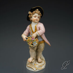 Gärtnerkind Meissen 1.Wahl Knaufzeit um 1900 Jhd.