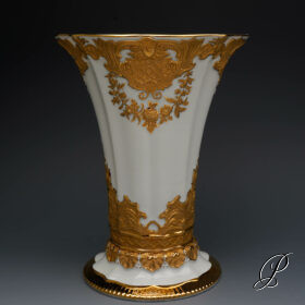 wunderschöne Biedermeier Prunkvase Meissen 1.Wahl