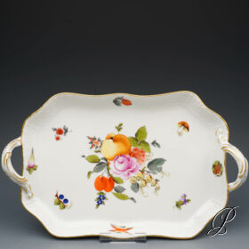 Tablett Herend im Dekor BFR "Bouquet de Fruits"