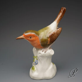 Vogel Meissen 1.Wahl "Rotkehlchen"