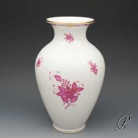 große Vase Herend Apponyi purpur
