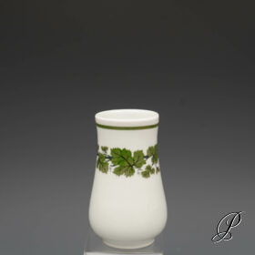 Vase Meissen im Dekor Weinlaub Knaufzeit um 1900 Jhd.