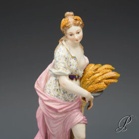 Figur Meissen 1.Wahl Knaufzeit um 1900 Jhd. Allegorie der Sommer - Traumhaft gemalt!!!