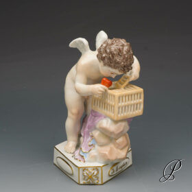 Figur Meissen 1.Wahl Devisenkind von Michel Victor Acier