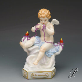 Figur Meissen 1.Wahl Devisenkind von Michel Victor Acier