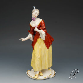 Figur Nymphenburg "Lucinde" aus der Commedia dell'Arte