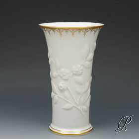 Meissen Vase mit Goldzierkante