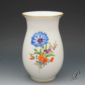 Vase Meissen  1.Wahl im Dekor Blume3