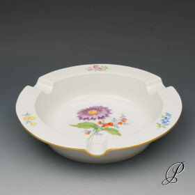 großer Ascher Zigarre Meissen 1.Wahl Blume2 - tolles Geschenk!!!