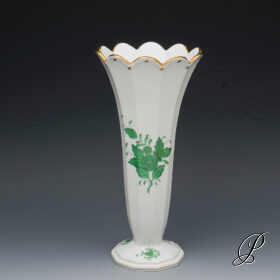 große Vase Herend Apponyi grün