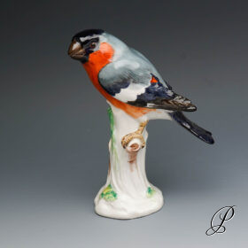 Figur Dompfaff Meissen Knaufzeit um 1900 Jhd.