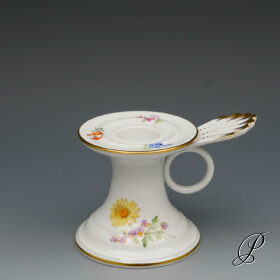 Leuchter Meissen im Dekor Blume2