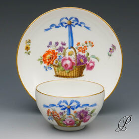 Antiquität aus Meissen 1774-1815 wunderschönes Sammelgedeck