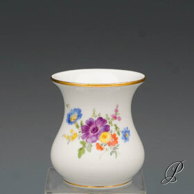 kleine Vase Meissen Blumenbukett