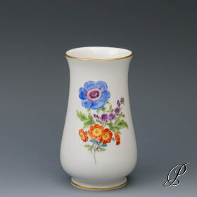 Vase Meissen  1.Wahl im Dekor Blume3