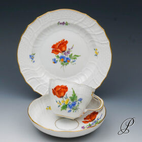 Kaffeegedeck Meissen Neubrandenstein Blume3