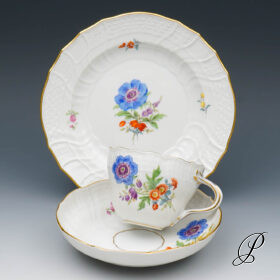 Kaffeegedeck Meissen Neubrandenstein Blume3