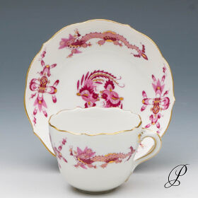 Mokkagedeck Meissen 1.Wahl reicher Drache