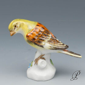 kleine Vogelfigur Meissen 1.Wahl "Goldammer"