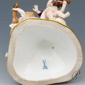liebliche Meissen Kinderfigurengruppe 1.Wahl um 1900 Jhd