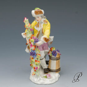 Figur Meissen 1.Wahl " Winzer "