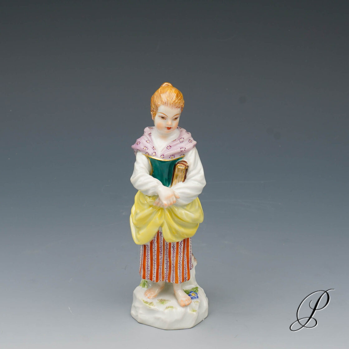 Figur Meissen 1.Wahl Gärtnerkind