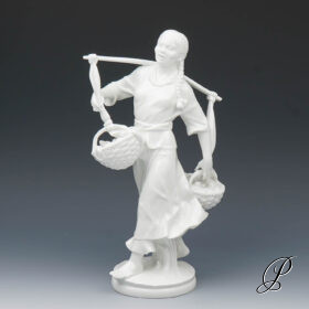 große Figur Meissen - Koreanerin von Gerhard Bochmann