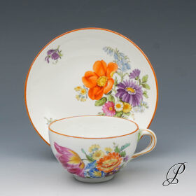 Antiquität aus Meissen 1774-1815 wunderschönes Sammelgedeck