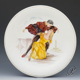 Meissen Wandteller aus dem Nachlass von Professor Heinz Werner