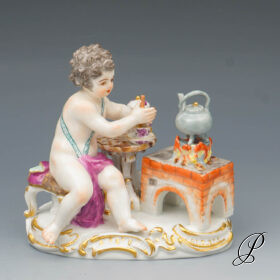 Figur Meissen 1.Wahl aus den 4 Elementen das Feuer - NP# 5990,- EUR