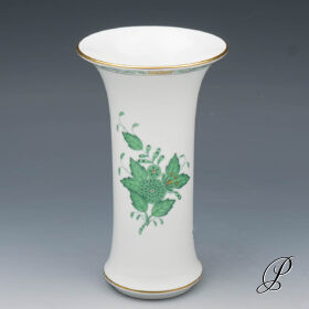 Vase Herend Dekor Apponyi grün