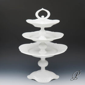 große moderne Etagere Meissen Relief