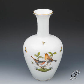 große bauchige Vase Herend im Dekor Rothschild