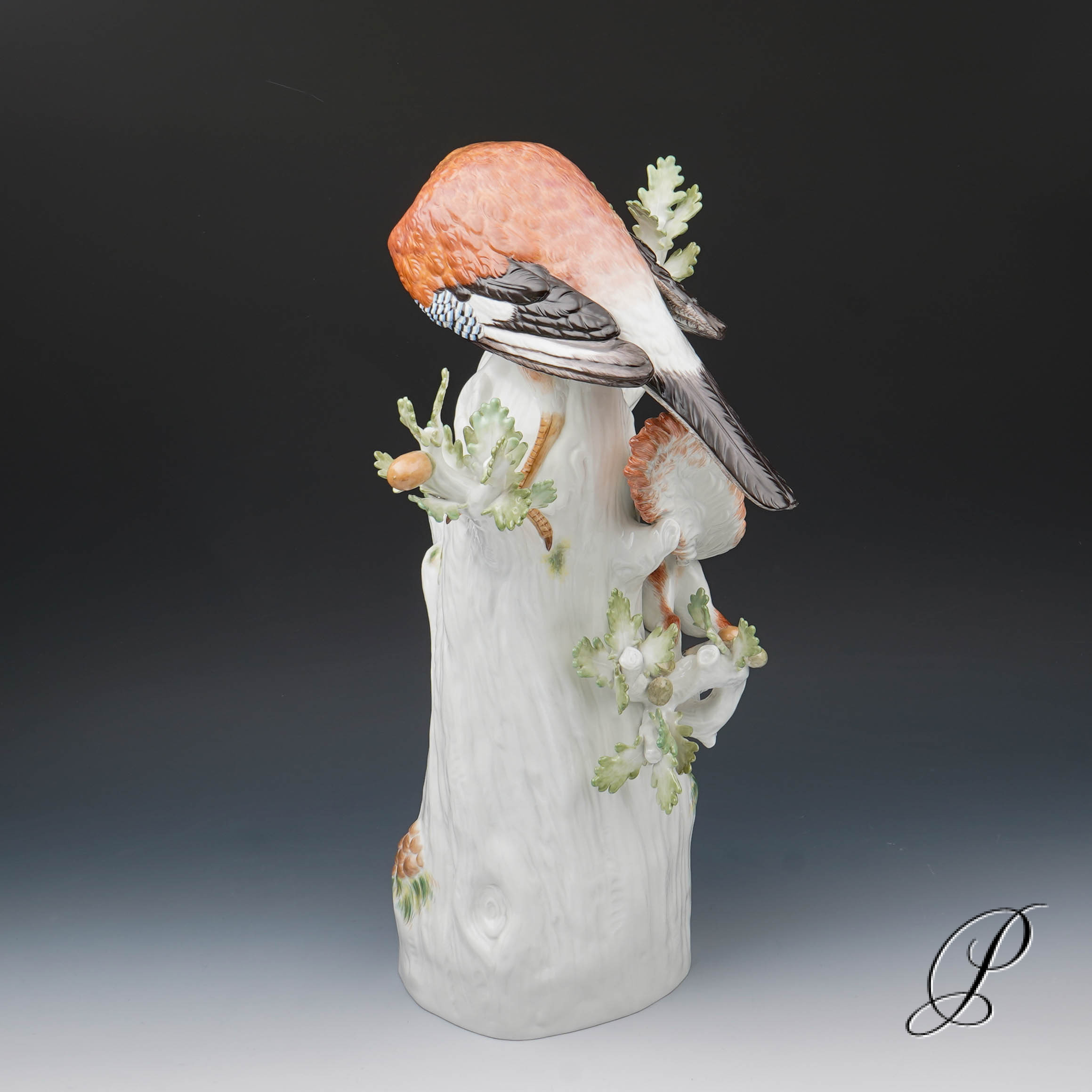 große Figur Meissen "Eichelhäher" – Bild 14