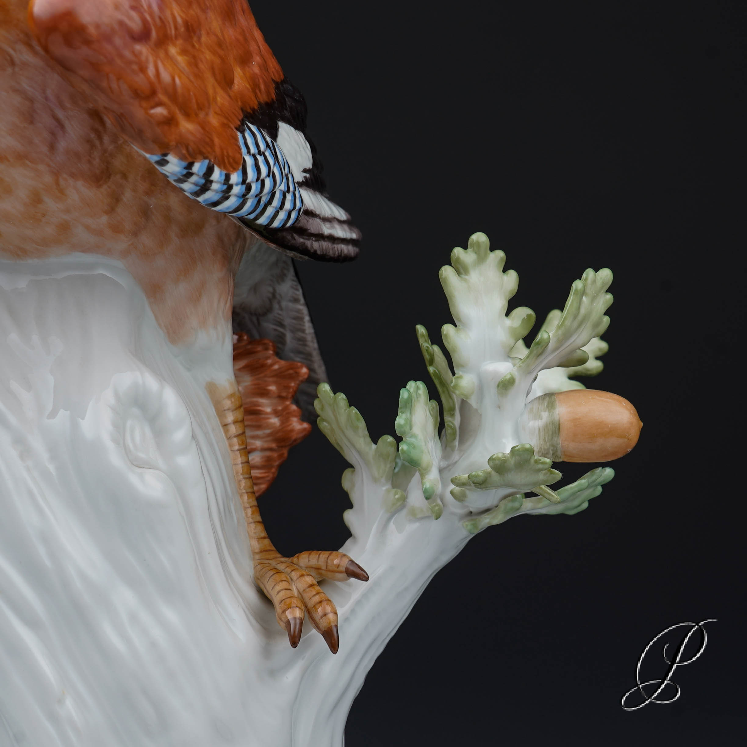 große Figur Meissen "Eichelhäher" – Bild 23