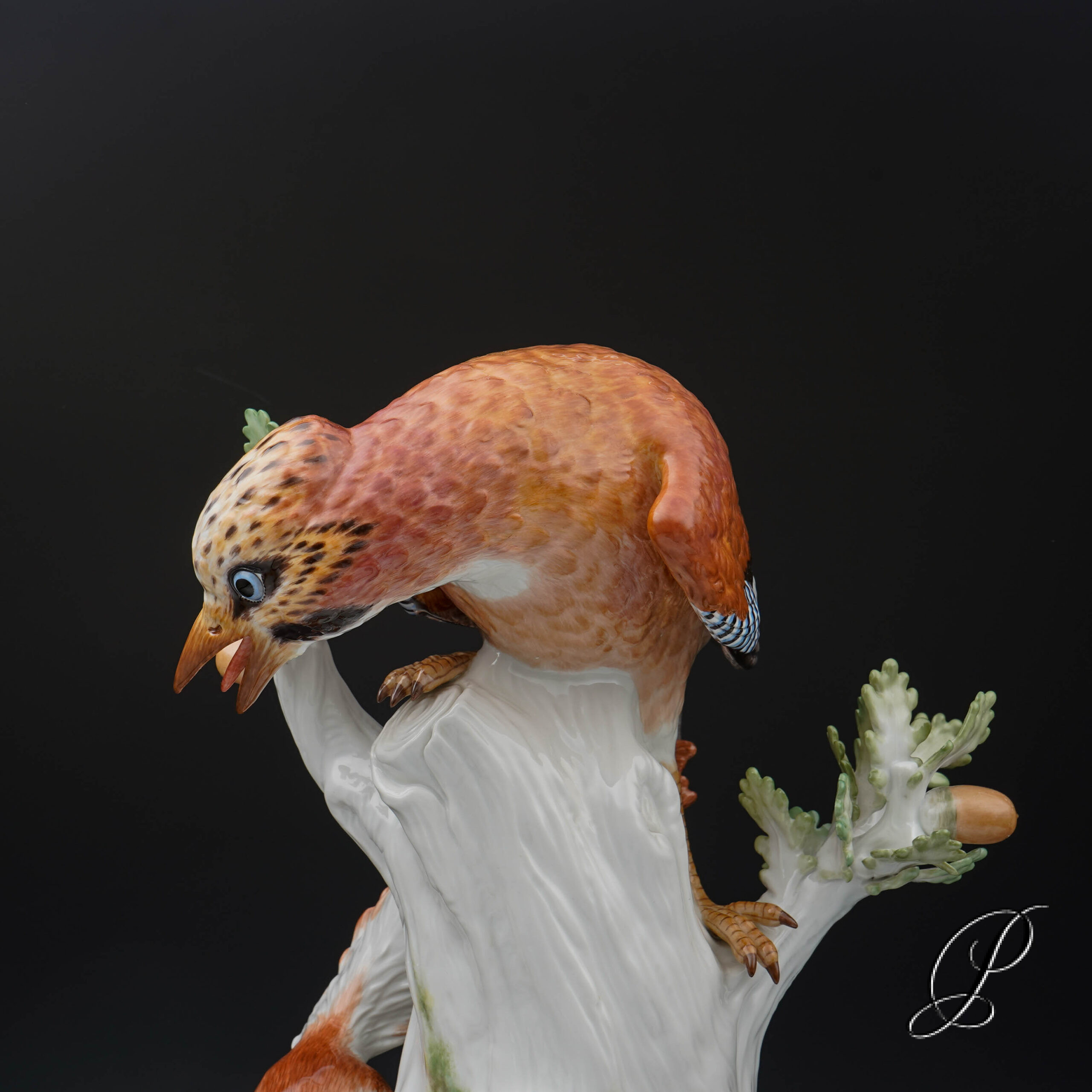 große Figur Meissen "Eichelhäher" – Bild 24