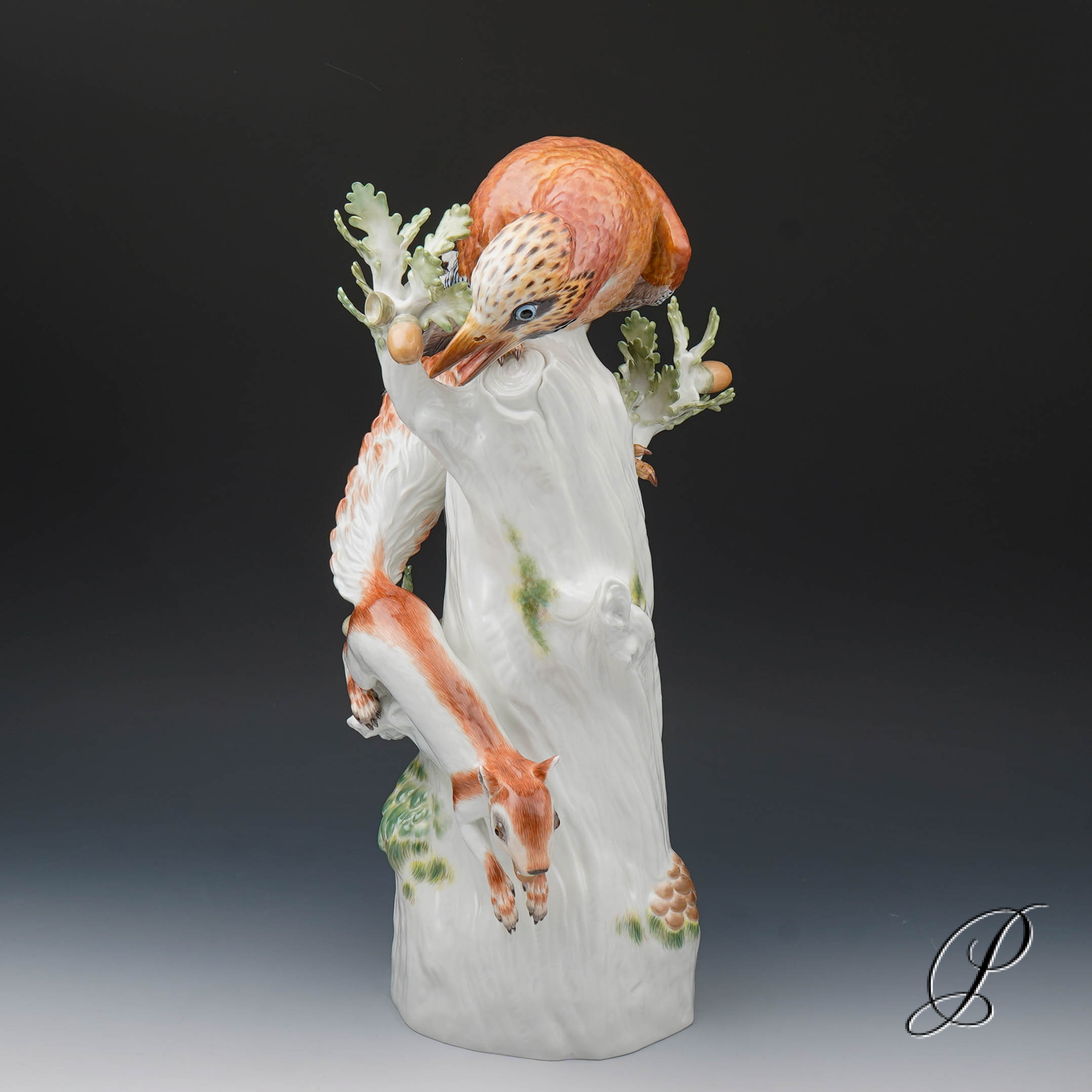 große Figur Meissen "Eichelhäher" – Bild 26