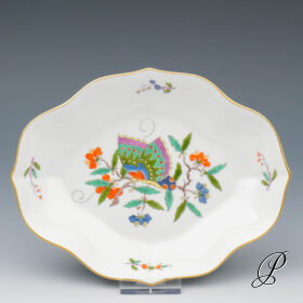 Gebäckschale Meissen 1.Wahl im Dekor Chinesicher Schmetterling