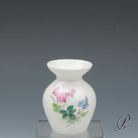 kleine Vase Meissen mit Wiesenblumen nach Findeisen