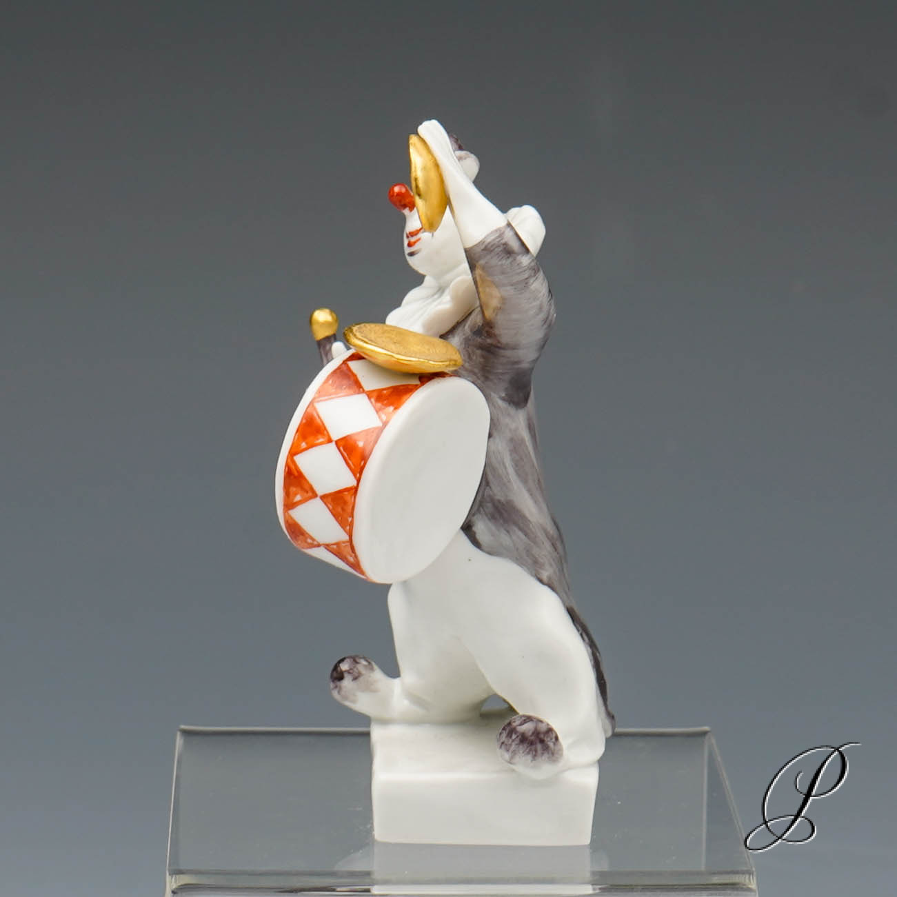 Figur Meissen 1.Wahl Clown aus der Clownkapelle von Peter Strang – Bild 4