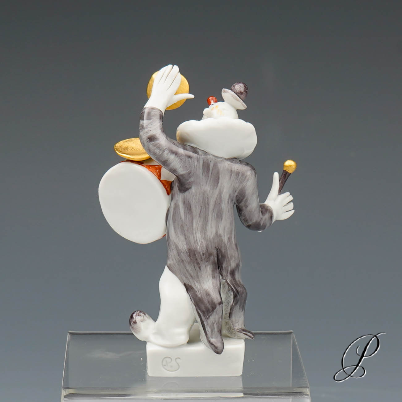 Figur Meissen 1.Wahl Clown aus der Clownkapelle von Peter Strang – Bild 5