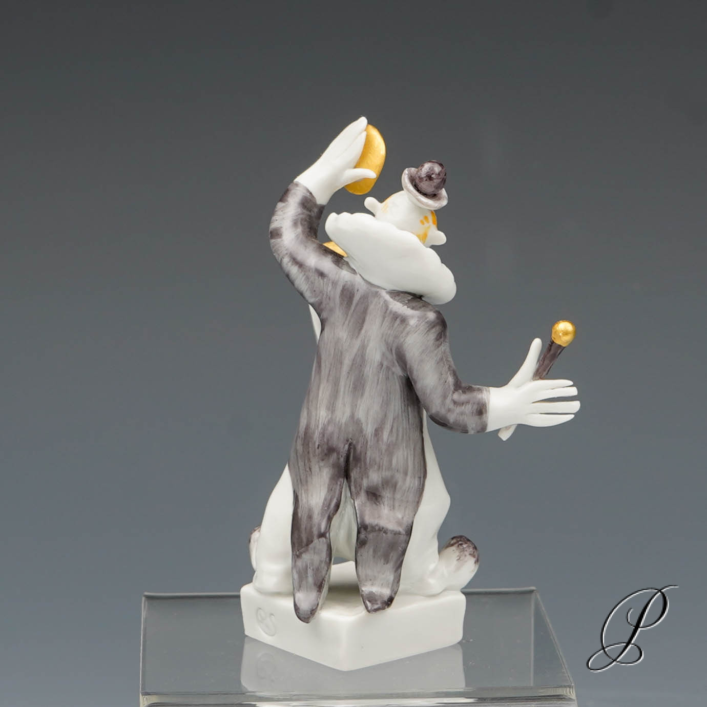 Figur Meissen 1.Wahl Clown aus der Clownkapelle von Peter Strang – Bild 6