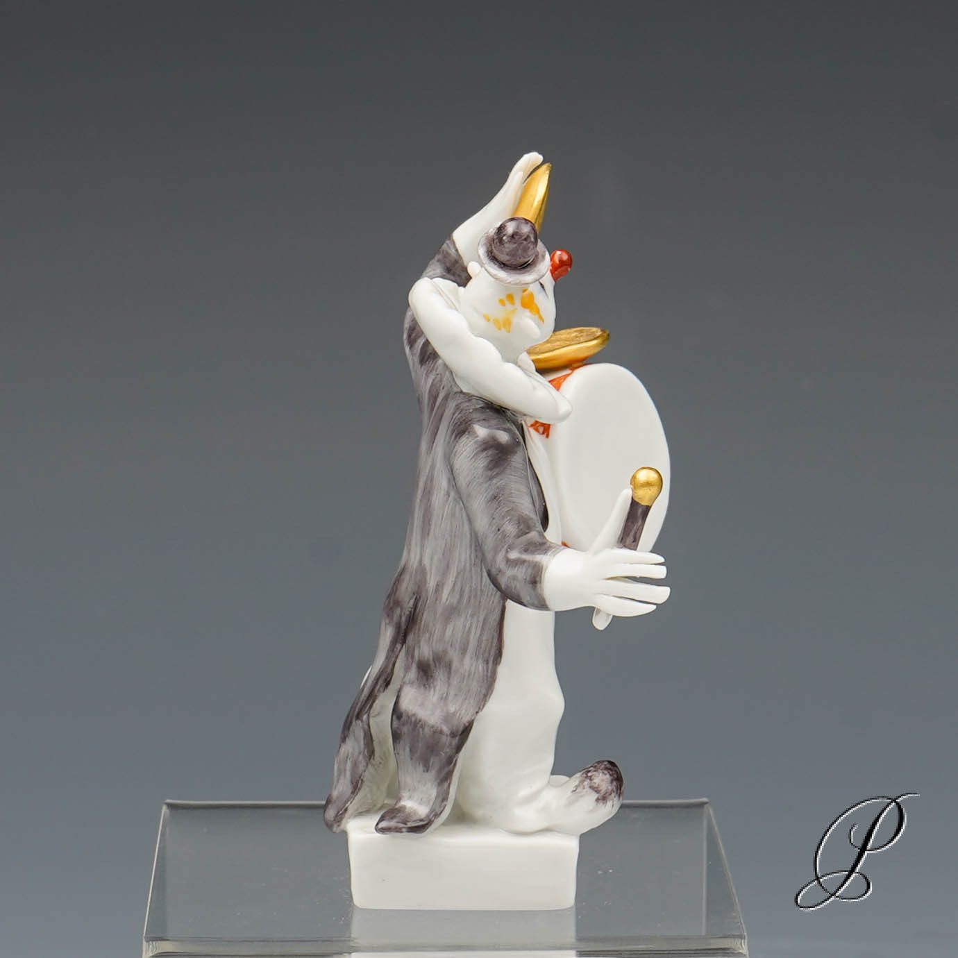 Figur Meissen 1.Wahl Clown aus der Clownkapelle von Peter Strang – Bild 7