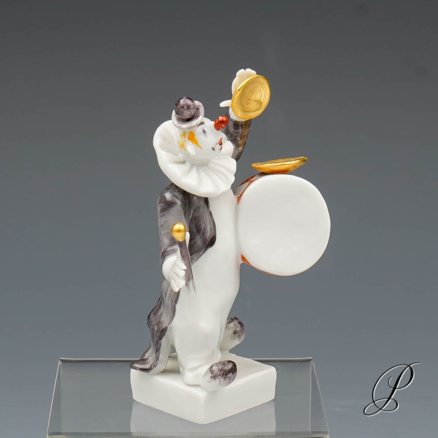 Figur Meissen 1.Wahl Clown aus der Clownkapelle von Peter Strang – Bild 8