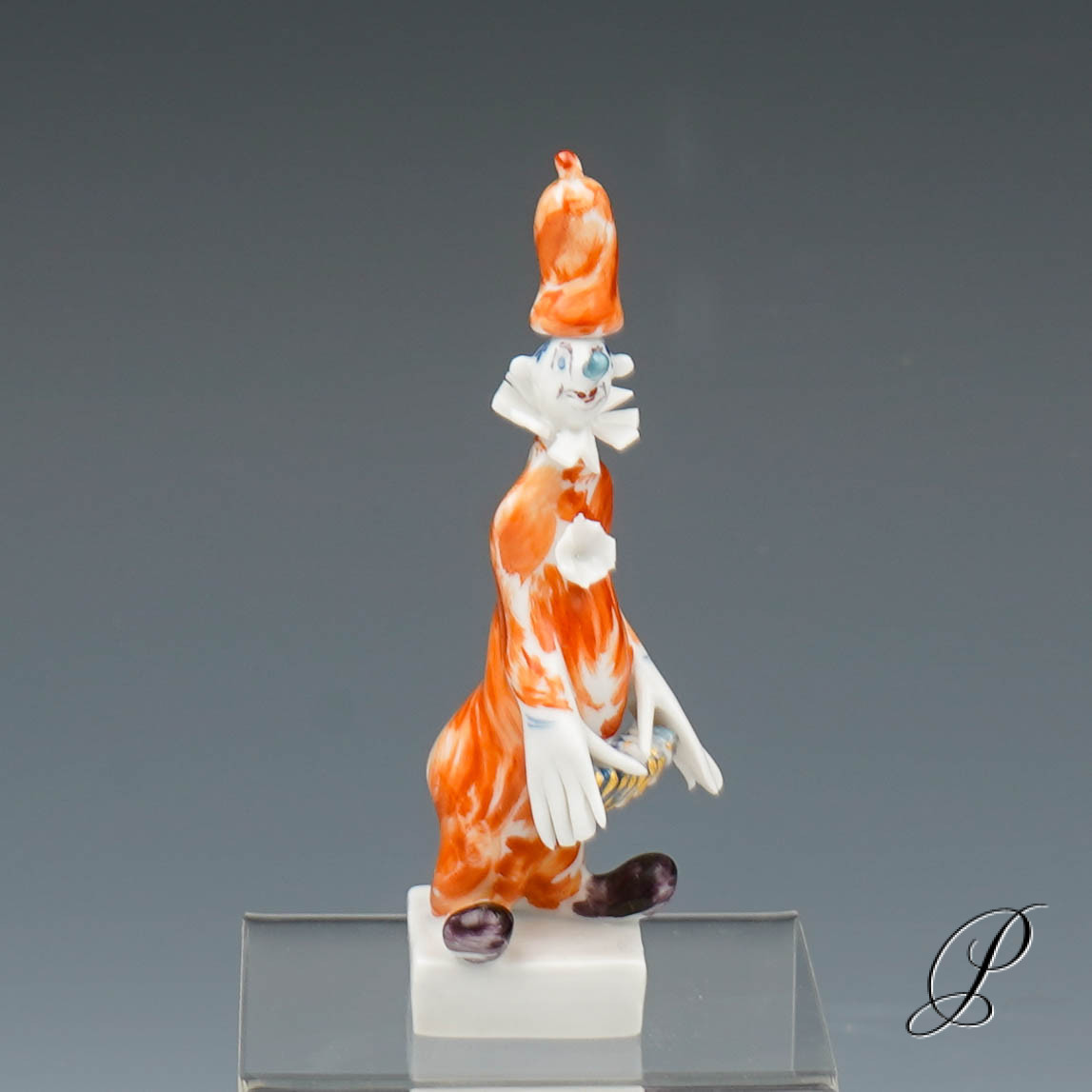 Figur Meissen 1.Wahl Clown aus der Clownkapelle von Peter Strang – Bild 2