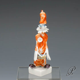 Figur Meissen 1.Wahl Clown aus der Clownkapelle von Peter Strang